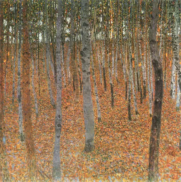 Beech Forest Gustav Klimt